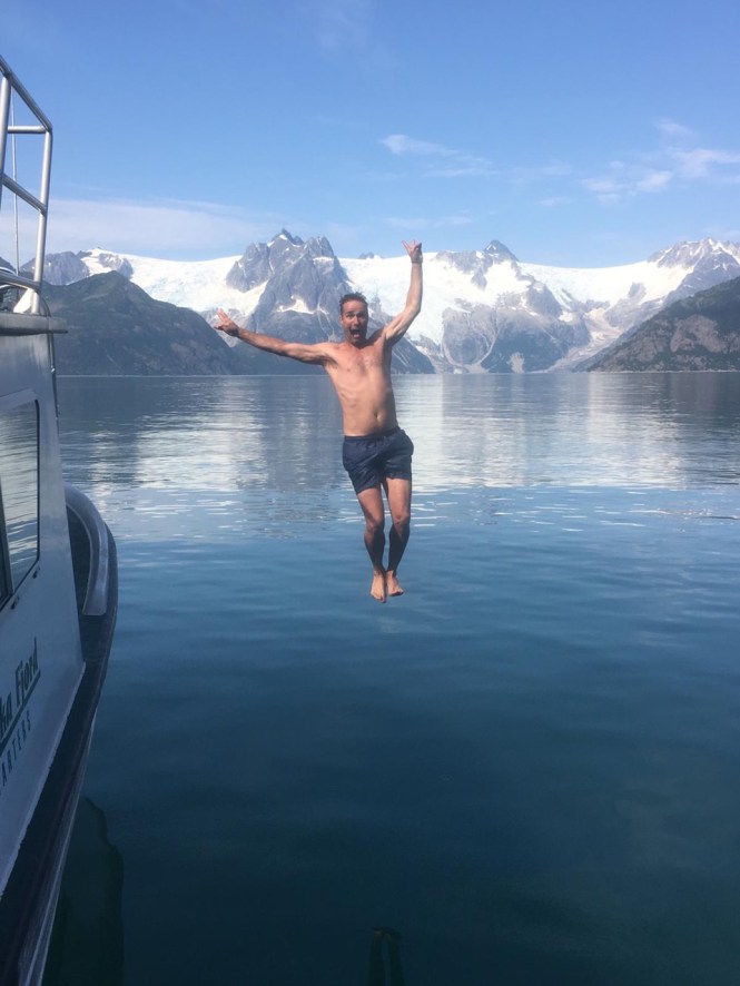 glacier jump